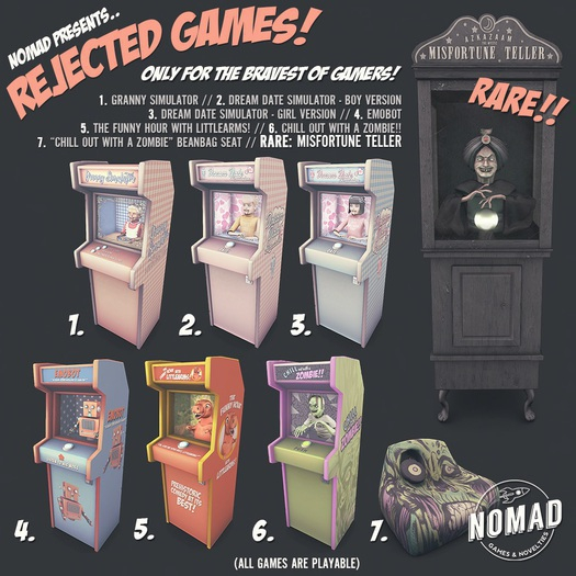 NOMAD // REJECTED GAMES // 01 Granny Simulator