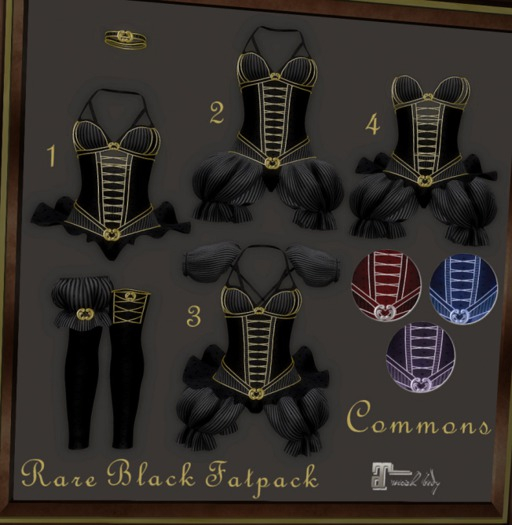 * Precious * Black Fatpack RARE