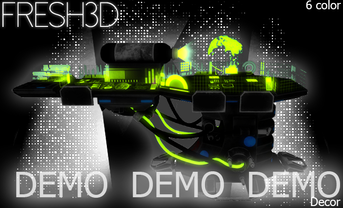 FRESH3D Sci-fi Strategy Table DEMO