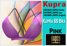 [R39] Kupra SS Bra PINK