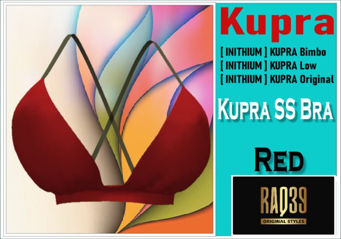 [R39] Kupra SS Bra RED
