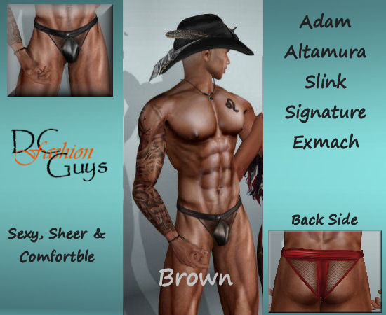 DC Sheer Brown Briefs