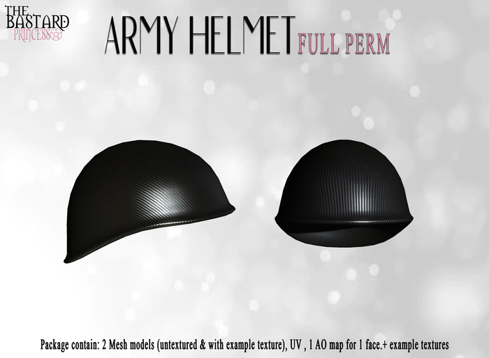 The Bastard Princess - Army Helmet Full Perm