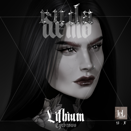 RUDA - DEMO Lithium HD Brows applier - LELUTKA EVOLUTION 2.5 , X