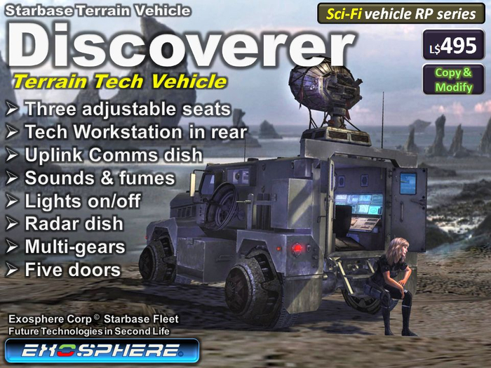 19 “Discoverer” - Terrain Tech Vehicle