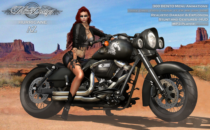 Motorcycle - MotoDesign - Hurricane - AZ