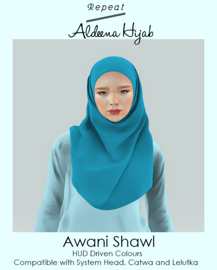 ALDEENA HIJAB : AWANI SHAWL