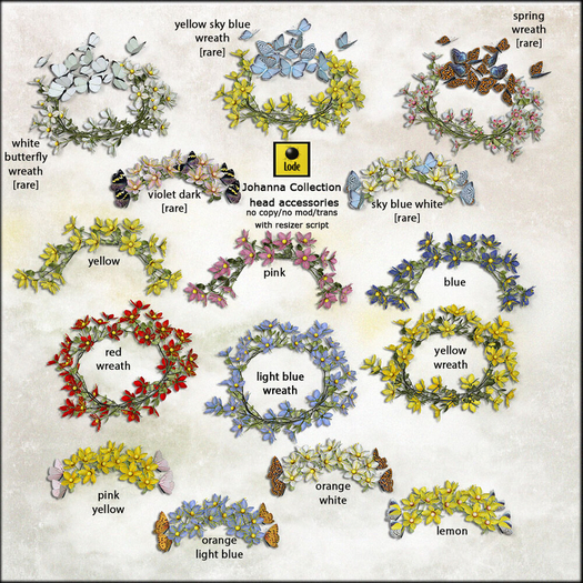 *LODE* Head Accessory - Johanna [yellow]