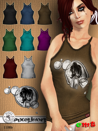 pixelworld Tank RED PROMO