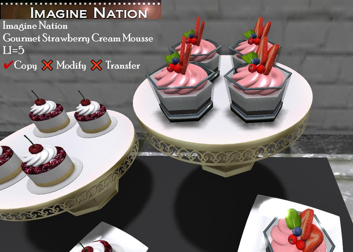 Gourmet Strawberry Cream Mousse