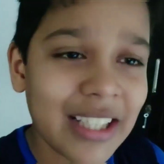 Subscribe Kid Meme Gesture