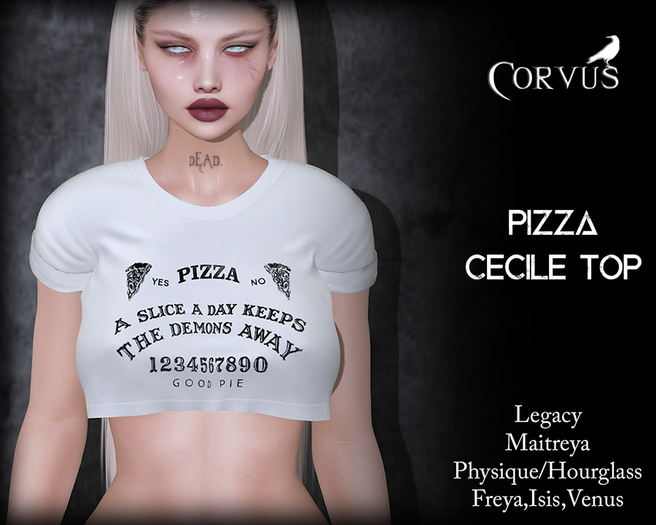 Corvus : Pizza Cecile Top