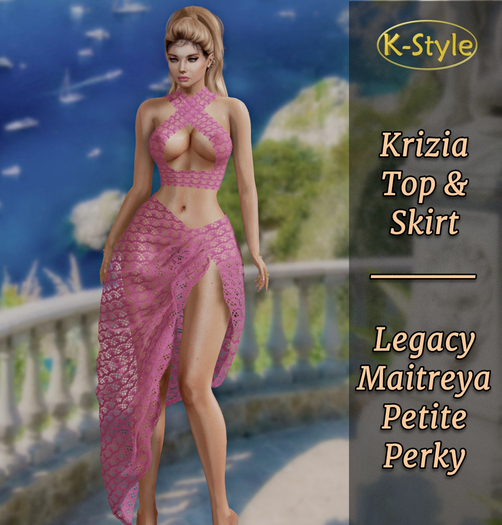 [K-Style] KRIZIA TOP & SKIRT #14