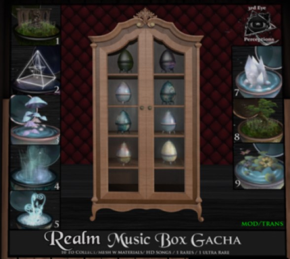 3rd Eye_ Realm Music Box 9 Lillys RARE
