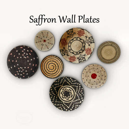 {CdB} Saffron Wall Plates