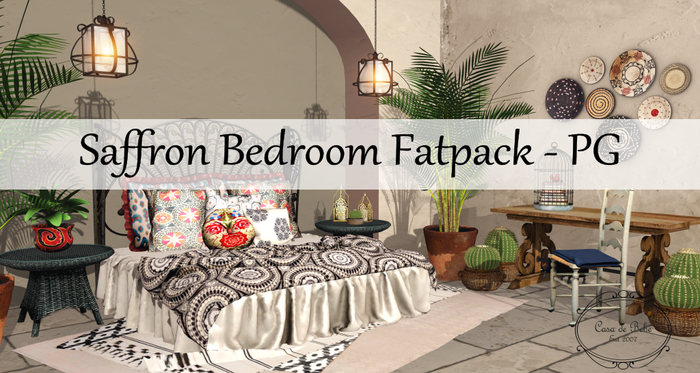 {CdB} Saffron Bedroom FatPack PG