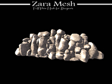 Zara Mesh - Beach - Rocks B - FULL PERM MESH