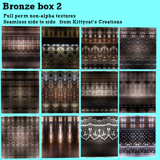 Bronze textures 2 box