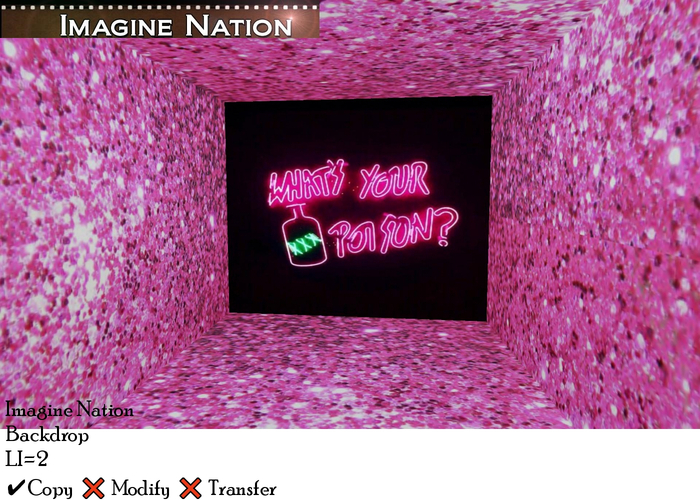 Whats your poison? Backdrop