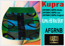 [R39] Kupra HB Mini SKirt AFGRNB