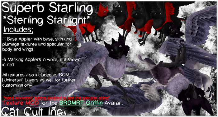 Superb Starling Sterling Starlight MOD