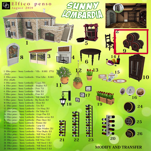 9. Elfico penso - Sunny Lombardia - Big Barrels BOX