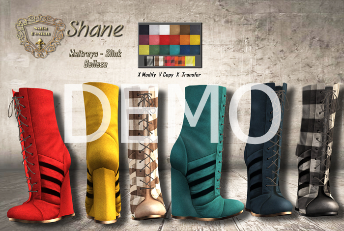 DEMO - Nala Design - Shane Sneakers - Mesh Bodies