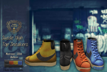 Nala Design:: High Top Sneakers::All Mesh Bodies