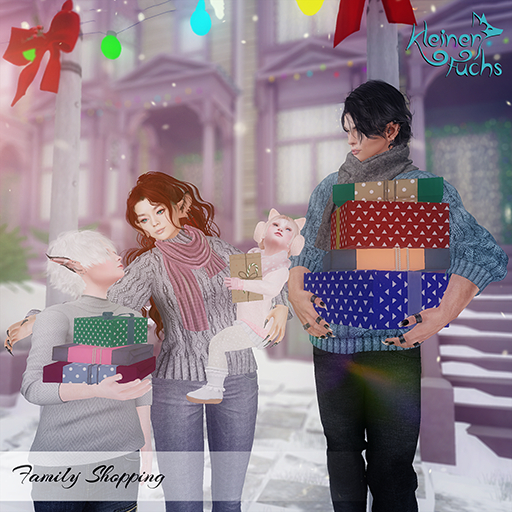 *Kleiner Fuchs* Family Shopping Pose