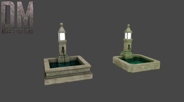 Fantasy Fountain Full Perm Mesh