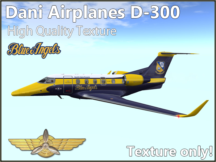 Paint D-300 (Blue Angels R1)