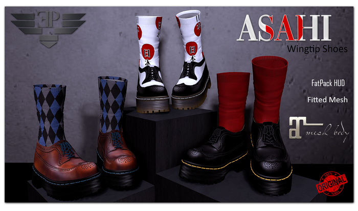 L'Emporio&PL::*Asahi*::Wingtip Shoes-Maitreya Lara-*