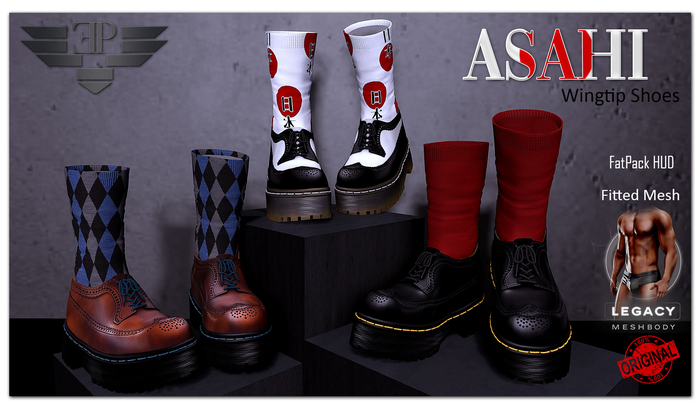 L'Emporio&PL::*Asahi*::Wingtip Shoes-[LEGACY] /Athl.Mb(m)*