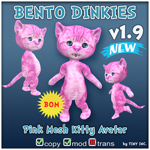 * Tiny Inc * Pink Dinkie Cat BoM v1.8