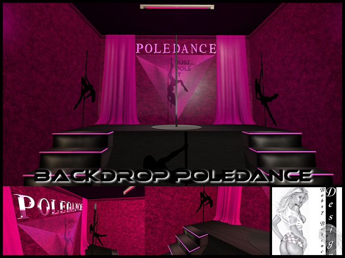 BB Design Backdrop Poledance