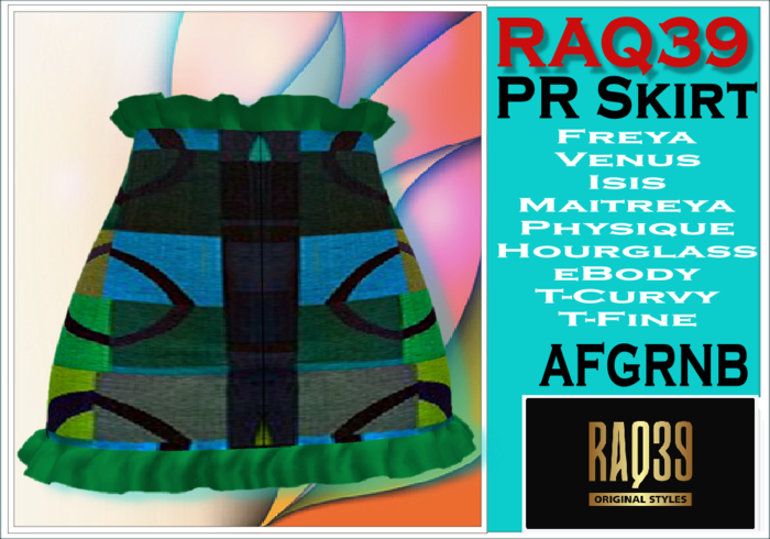 [R39] PR Skirt AFGRNB