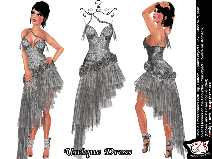 ^;^CaTwA^;^ Unique Dress/Silver