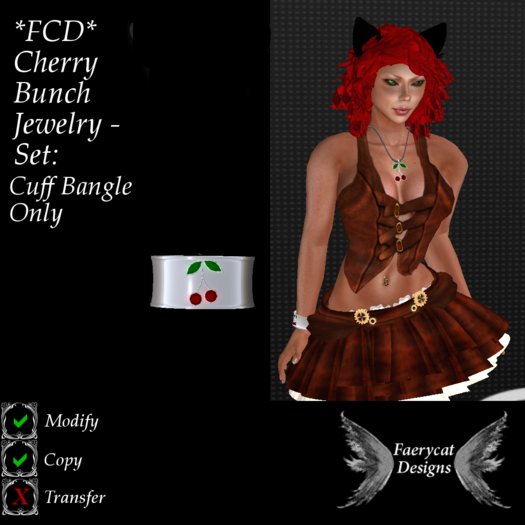 *FCD* Cherry Bunch - Bangle