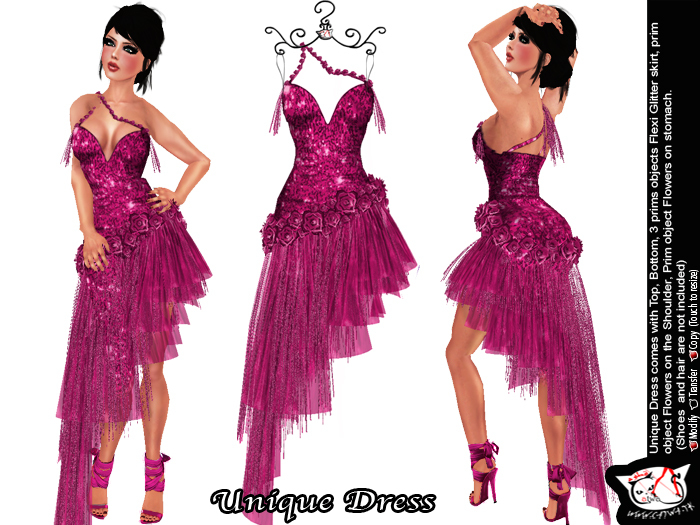 ^;^CaTwA^;^ Unique Dress/Pink