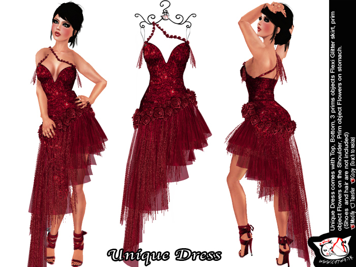 ^;^CaTwA^;^ Unique Dress/Cherry