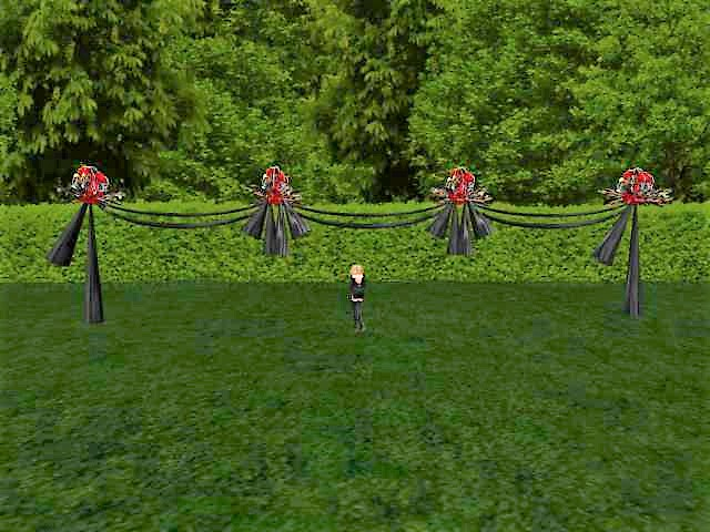 *Gothic - Black & Red Weddings - Flower Decor