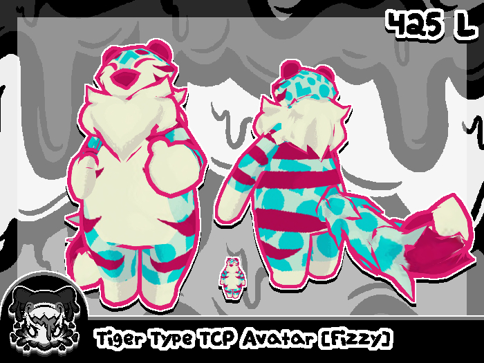**RETIRED** [SKIN_SYN] Tiger Type TCP Avatar [Fizzy]