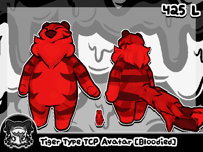 **RETIRED** [SKIN_SYN] Tiger Type TCP Avatar [Bloodied] 