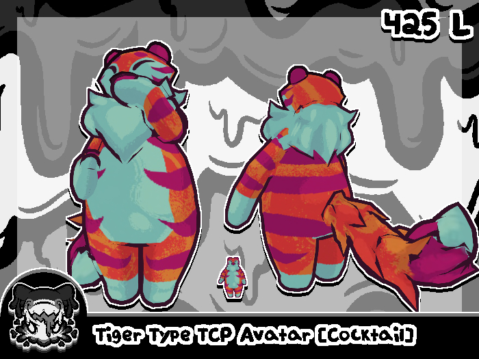 **RETIRED** [SKIN_SYN] Tiger Type TCP Avatar [Cocktail]