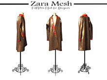 Zara Mesh - Clothes - Coat on Hanger - FULL PERM MESH