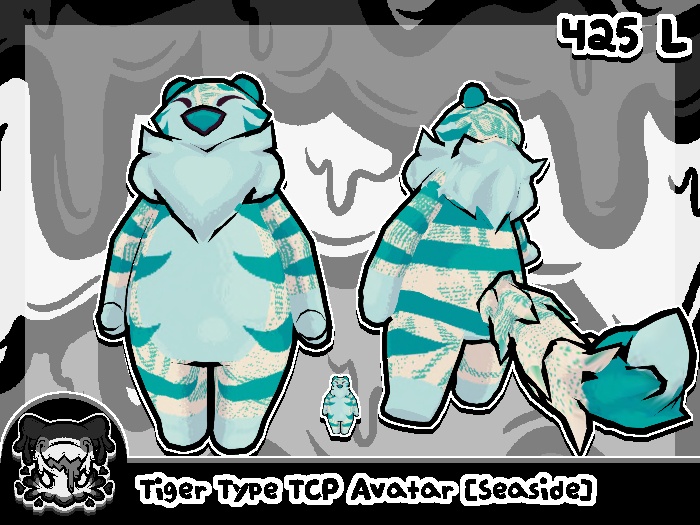 **RETIRED** [SKIN_SYN] Tiger Type TCP Avatar [Seaside] 