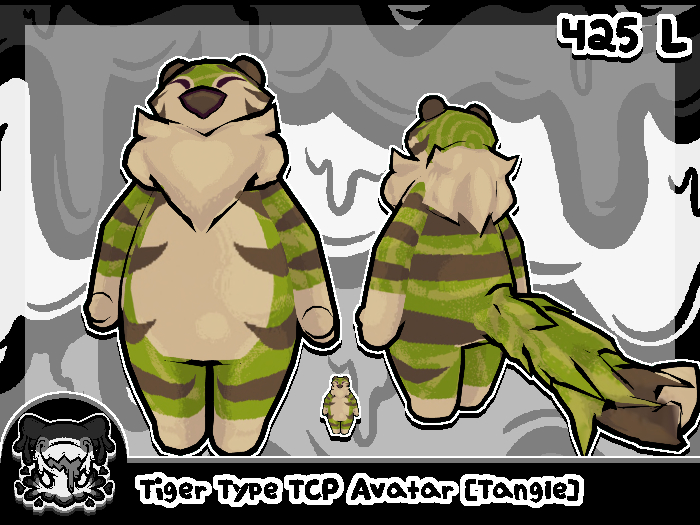**RETIRED** [SKIN_SYN] Tiger Type TCP Avatar [Tangle]