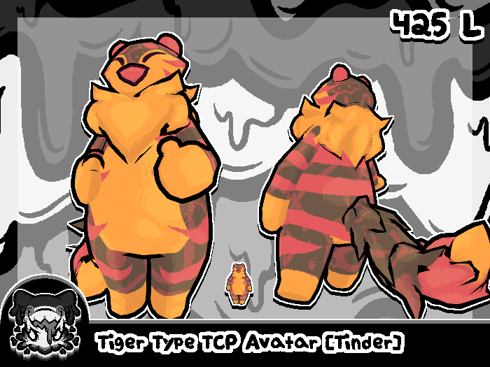 **RETIRED** [SKIN_SYN] Tiger Type TCP Avatar [Tinder] 