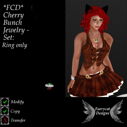 *FCD* Cherry Bunch - Ring