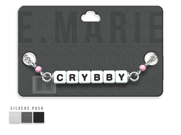 e.marie // Brielle Necklace - Silvers